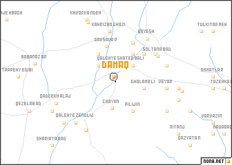 map of Damaq