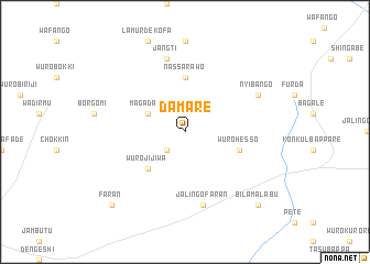 map of Damare