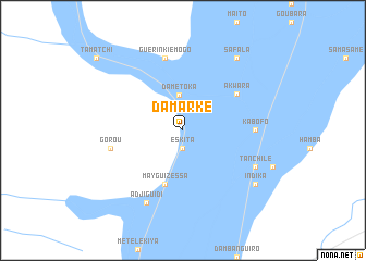 map of Damarké