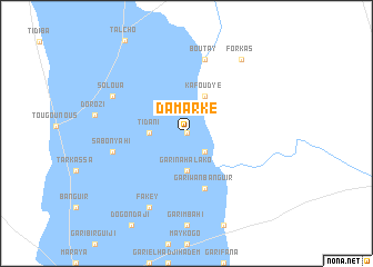 map of Damarké