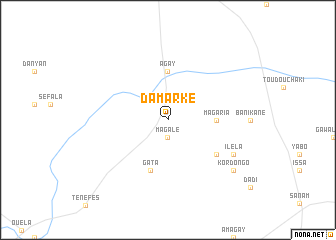 map of Damarké