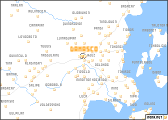 map of Damasco