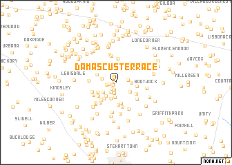 map of Damascus Terrace