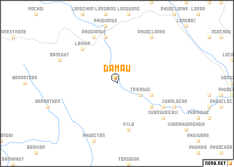 map of Dá Mấu