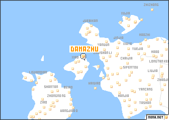 map of Damazhu