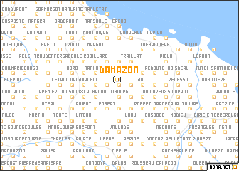 map of Damazon