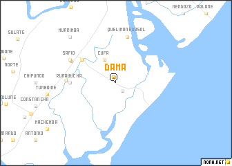 map of Dama