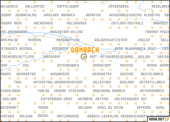 map of Dambach