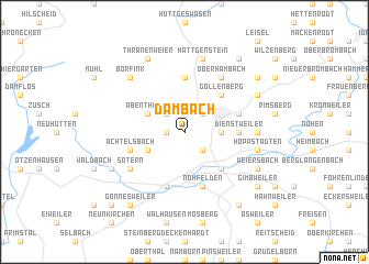 map of Dambach