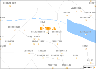 map of Dambadé