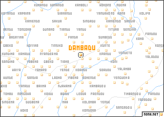 map of Dambadu