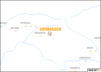 map of Dambagoua
