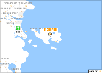 map of Dầm Bại