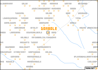 map of Dambale