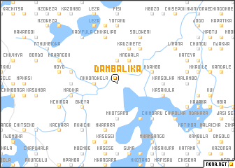 map of Dambalika