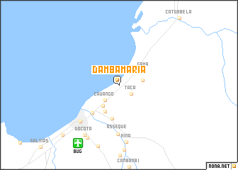 map of Damba Maria