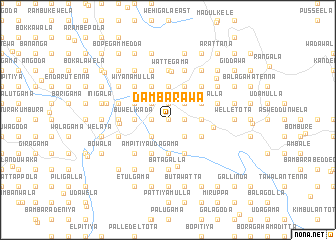 map of Dambarawa