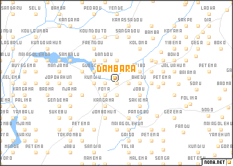 map of Dambara