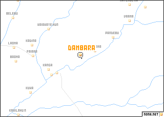 map of Dambara