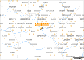 map of Dambara