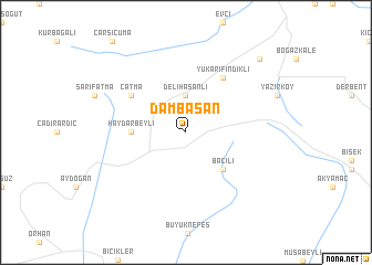 map of Dambasan