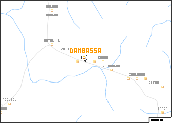 map of Dambassa