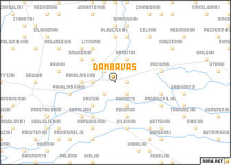 map of Dambavas