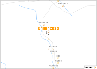 map of Dambazozo