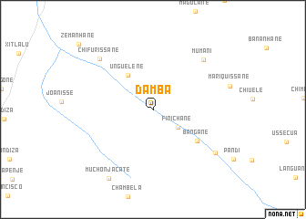 map of Damba