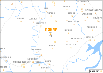 map of Dambe