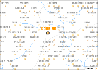 map of Dambisa