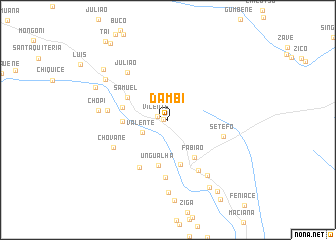 map of Dambi