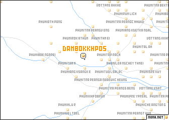 map of Dâmbok Khpós