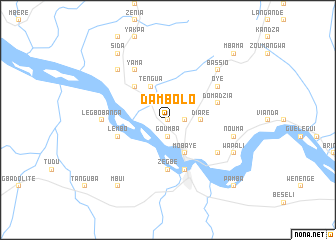 map of Dambolo