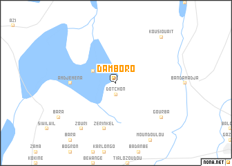 map of Damboro