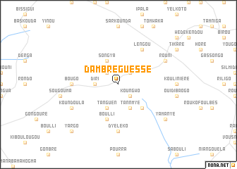 map of Dambreguéssé