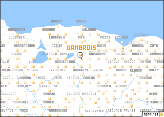 map of Dambrois