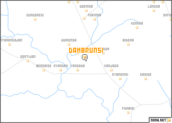 map of Dambrunsi