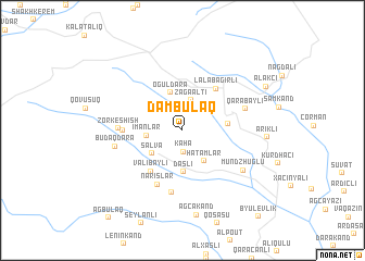 map of Dambulaq