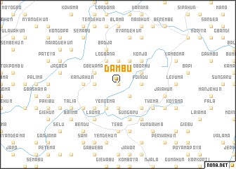 map of Dambu