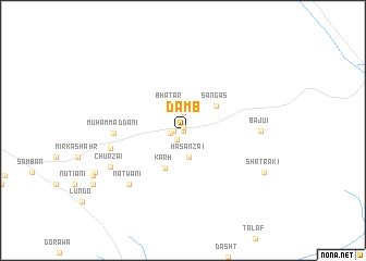 map of Damb