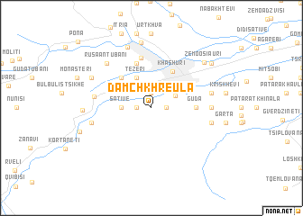 map of Damchkhreula