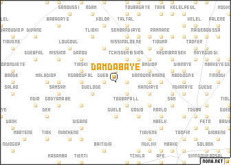 map of Dam Dabaye