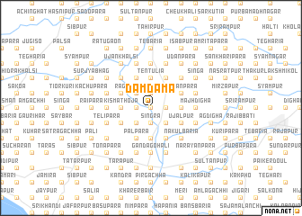 map of Damdama