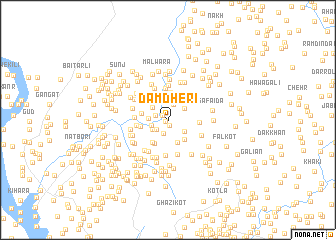 map of Dam Dheri