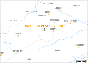 map of Damdindere see Dandın