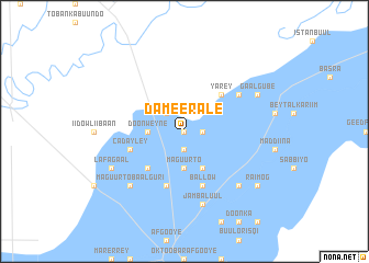 map of Dameerale