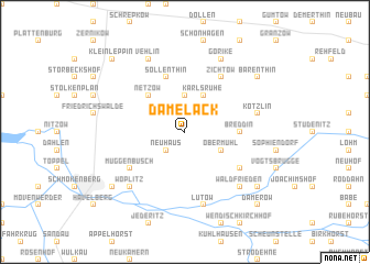 map of Damelack