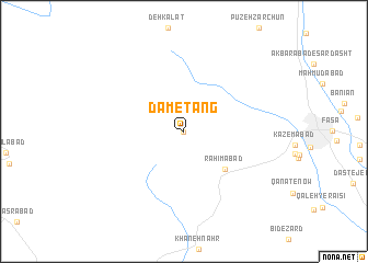 map of Dam-e Tang