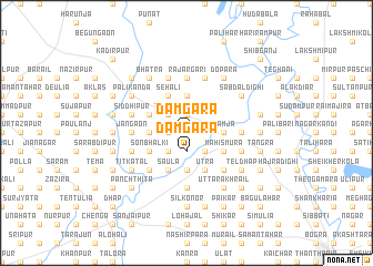 map of Dāmgāra